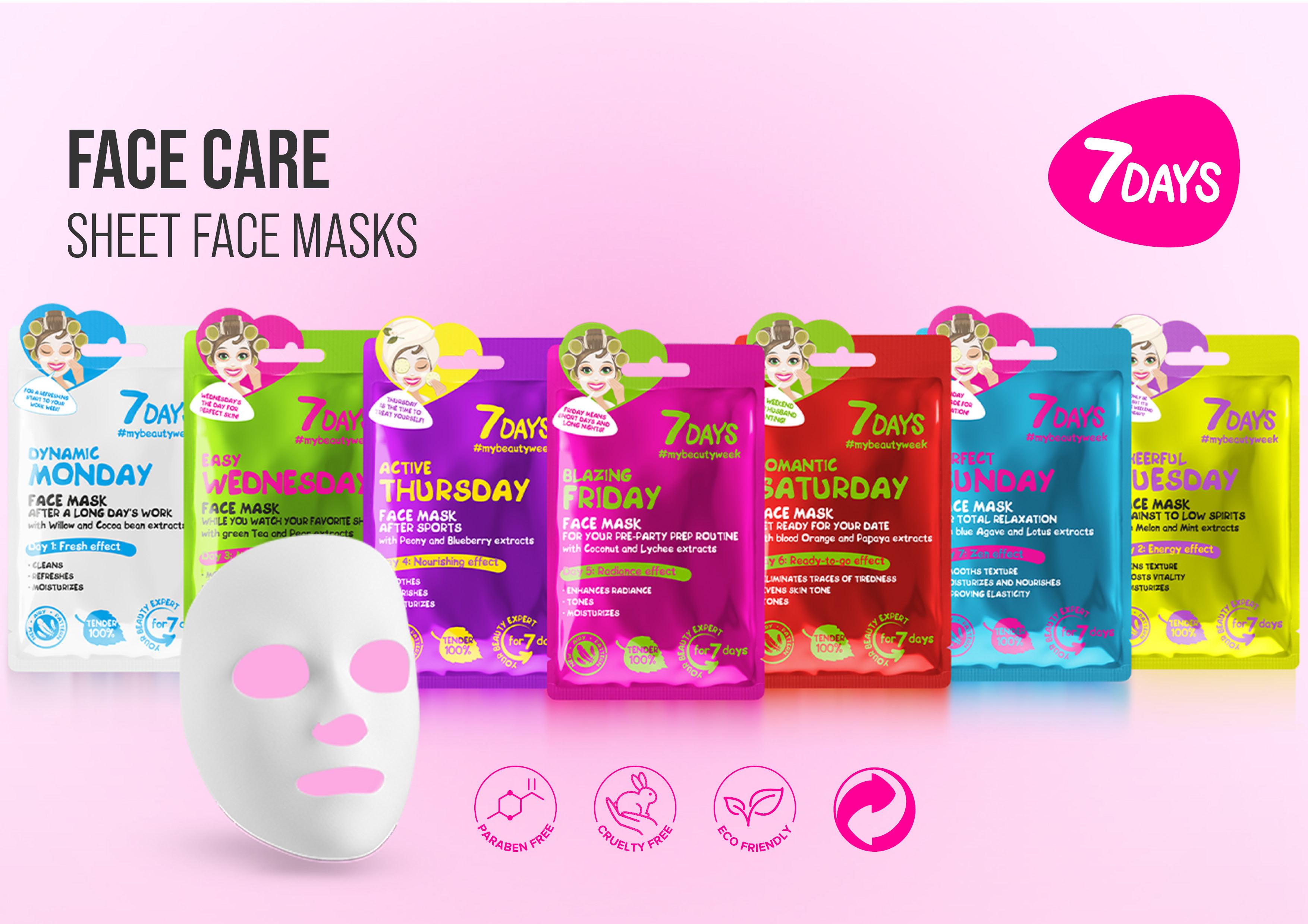 7DAYS MY BEAUTY WEEK MASKS