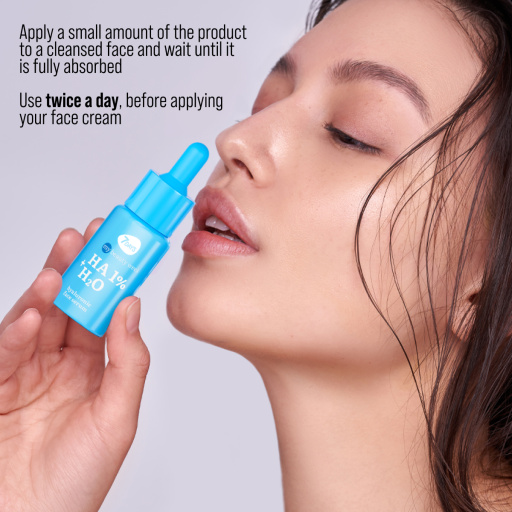 Hyaluronic face serum HA+H2O