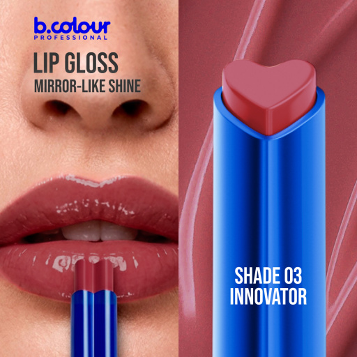Automatic lip gloss / 03 Innovator, B.COLOUR PROFESSIONAL CAPSULE, 1,2 g