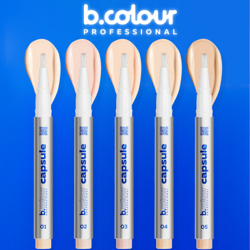 Hydrating face & eyes concealer / 05 Golden, B.COLOUR PROFESSIONAL CAPSULE, 2,2 g
