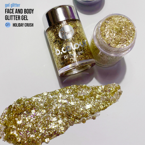 Face&body glitter gel mini 01 Holiday crush