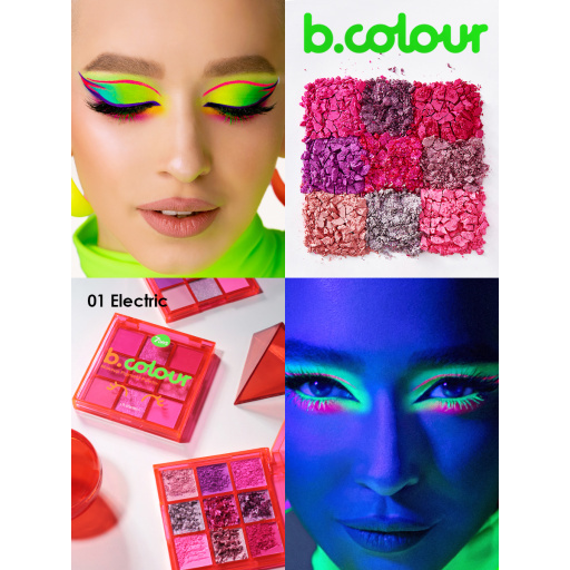Eyeshadow Pigment palette 01 ELECTRIC