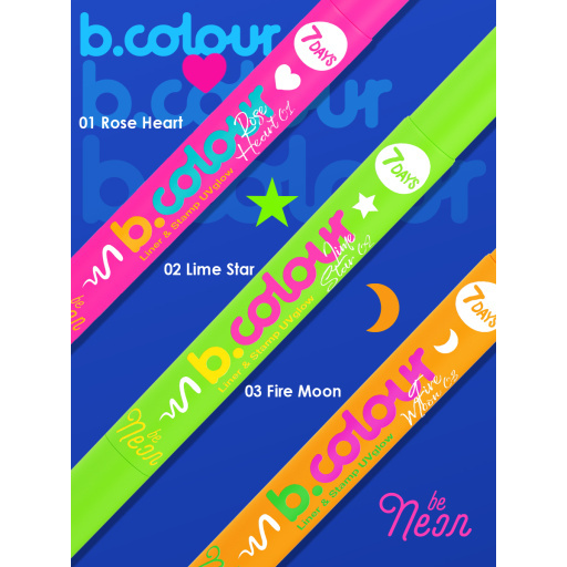 Liner & stamp UVglow / 03 FIRE MOON