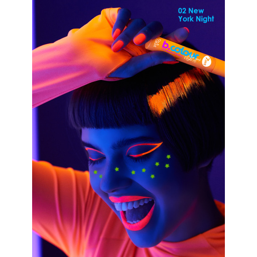 Hair mascara UVglow / 02 NEW YORK NIGHT