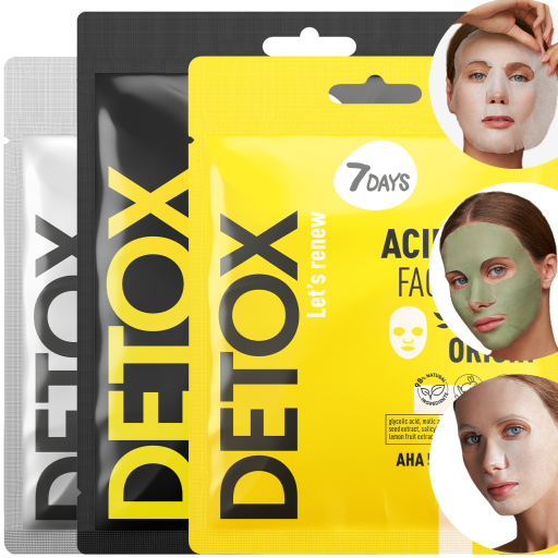 Clay Sheet Face Mask Kaolin + Seaweed