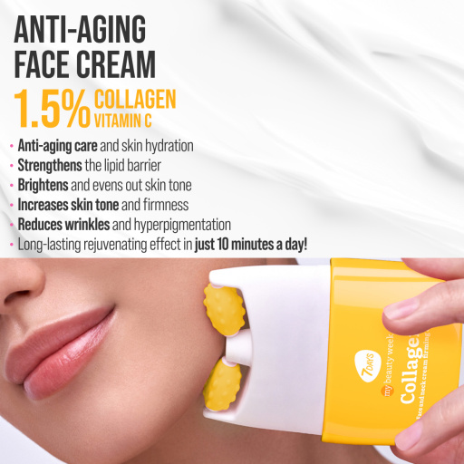 Face cream 3D massager, firming and lifting, Collagen 40 ML