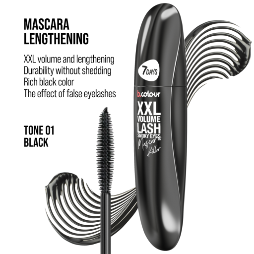 Smoky eyes mascara Volume / 01 BLACK