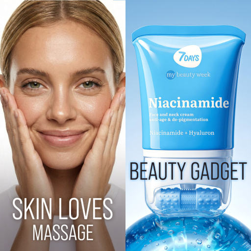 Face cream 3D massager, anti-age and depigmentation, Niacinamide 80 ML