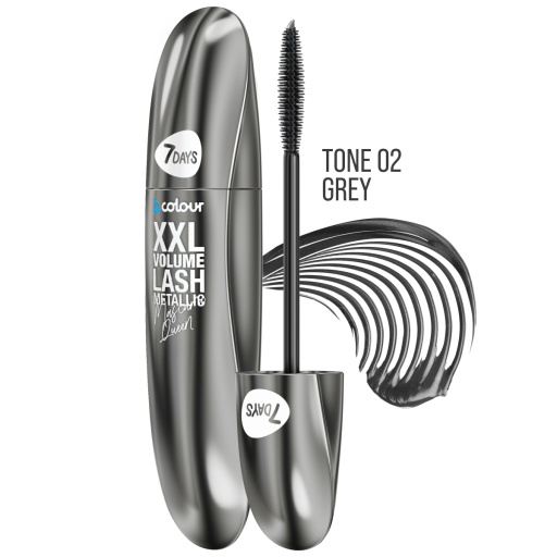 Metallic mascara 02 / Grey