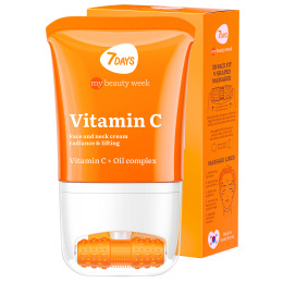 Face cream  3D massager, radiance and lifting, Vitamin C 80 ML