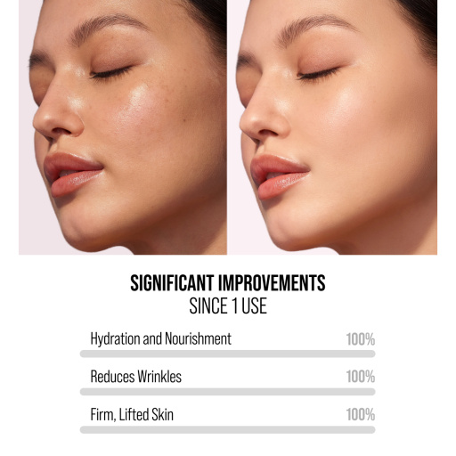 Face cream, moisturizing and lifting, Collagen, WHIPPED SOUFFLE