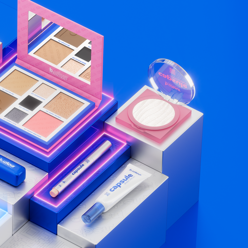 Lip gloss with 3D mirror effect / 01 Sexy, B.COLOUR PROFESSIONAL CAPSULE, 12 ml