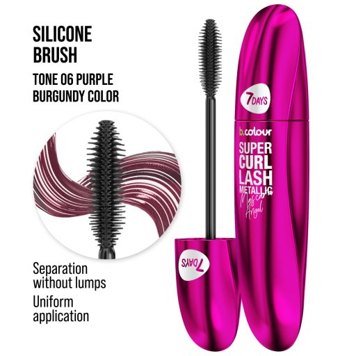 Metallic mascara / 06 PURPLE