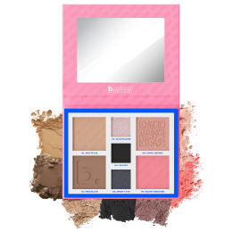 Contouring face and eyes palette / 02 Super power, B.COLOUR PROFESSIONAL CAPSULE, 4*4 g , 3*1,3 g