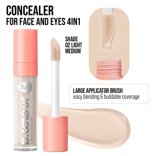 Liquid concealer 02 LIGHT MEDIUM