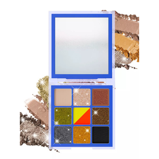 Eyeshadow palette / 03 X Vision, B.COLOUR PROFESSIONAL CAPSULE, 9 pcs х 1 g