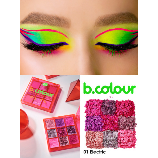 Eyeshadow Pigment palette / 01 ELECTRIC