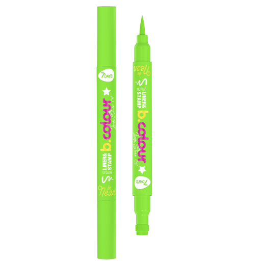 Liner & stamp UVglow / 02 LIME STAR