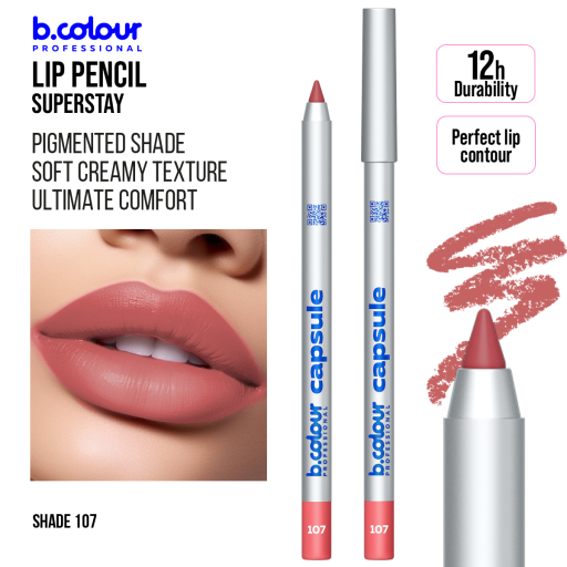 SuperStay lip pencil / 107, B.COLOUR PROFESSIONAL CAPSULE, 1,3 g