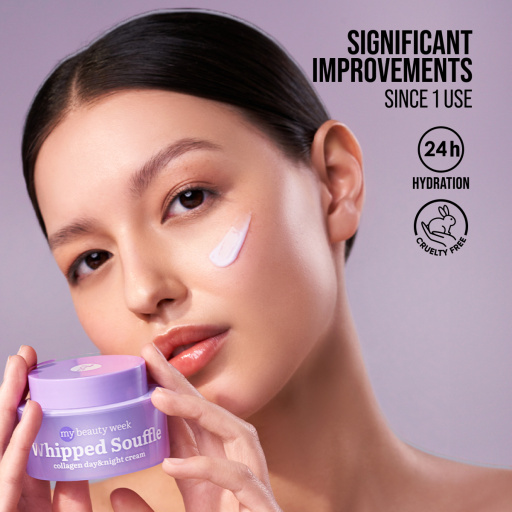Face cream, moisturizing and lifting, Collagen, WHIPPED SOUFFLE Face cream, moisturizing and lifting, Collagen, WHIPPED SOUFFLE