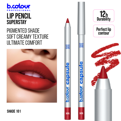 SuperStay lip pencil / 101, B.COLOUR PROFESSIONAL CAPSULE, 1,3 g