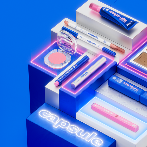 Lip gloss with 3D mirror effect / 02 Trend, B.COLOUR PROFESSIONAL CAPSULE, 12 ml