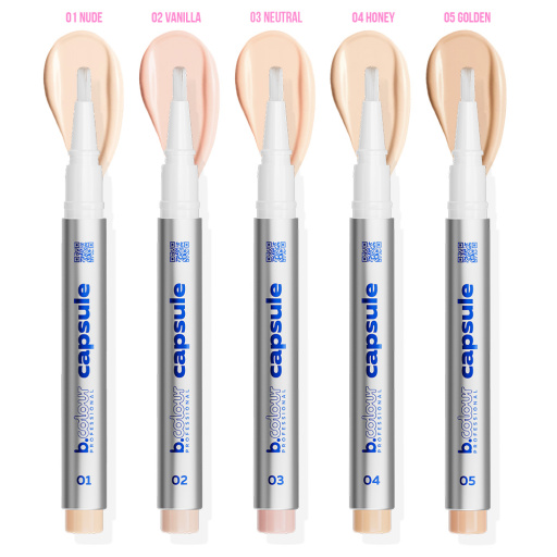 Hydrating face & eyes concealer / 01 Nude, B.COLOUR PROFESSIONAL CAPSULE, 2,2 g