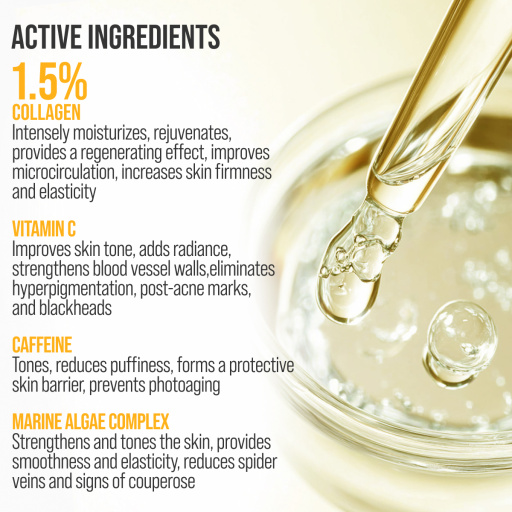 Face cream 3D massager, firming and lifting, Collagen 80 ML