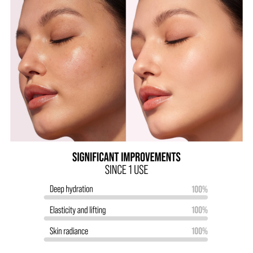 Face cream & mask, moisturizing and even tone, Hyaluronic acid, AQUA INFUSION