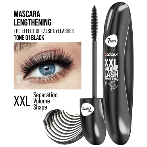 Smoky eyes mascara Volume / 01 BLACK