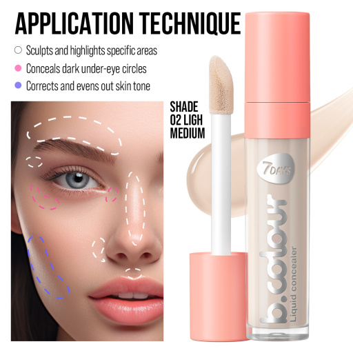 Liquid concealer 02 LIGHT MEDIUM