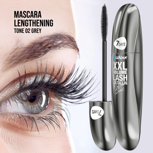 Metallic mascara 02 / Grey