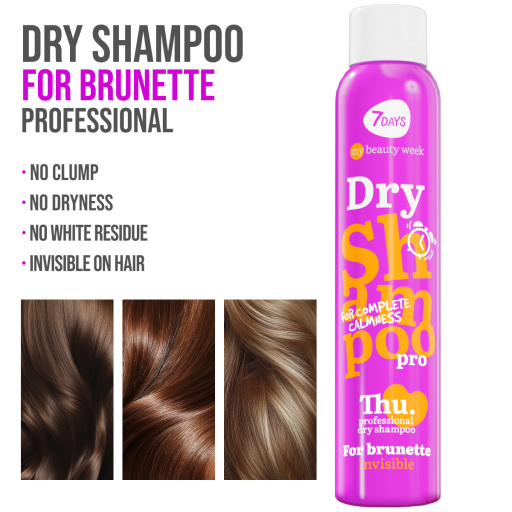 Dry Shampoo for brunettes INVISIBLE