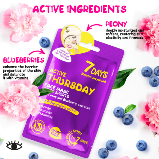 Face sheet mask after sports Active Thursday