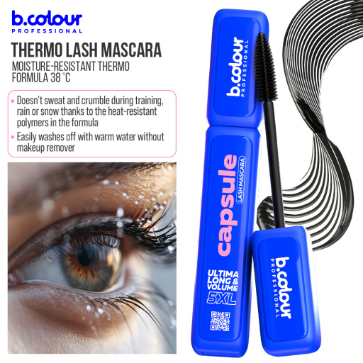 SuperStay black lash mascara / 01 5XL Volume, B.COLOUR PROFESSIONAL CAPSULE, 6 ml