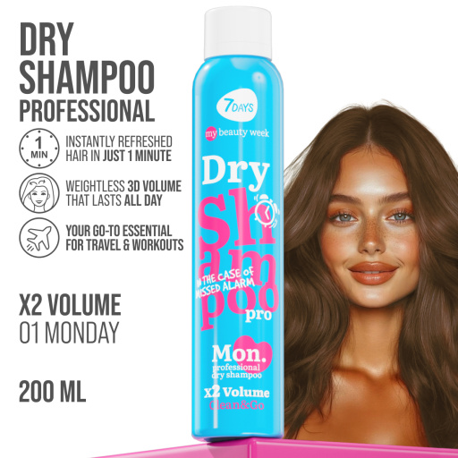 Dry Shampoo for Instant Cleansing X2 VOLUME