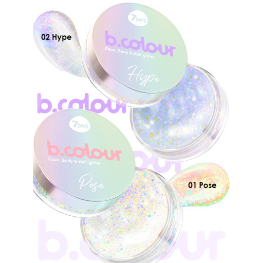 Face, body & hair glitter / 02 HYPE