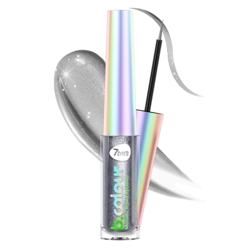 Metallic liquid eyeliner / 01 GREY