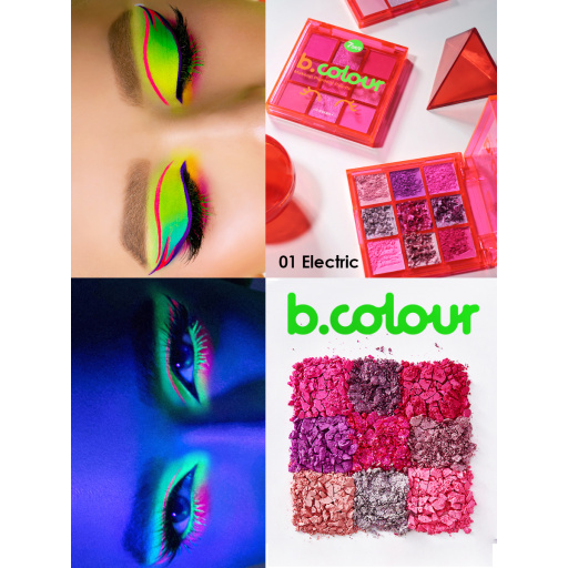 Eyeshadow Pigment palette / 01 ELECTRIC