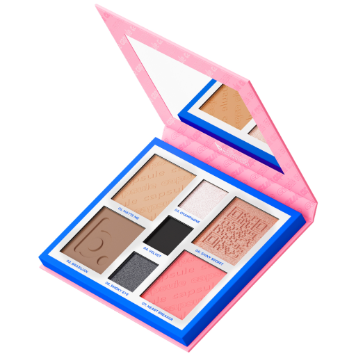 Contouring face and eyes palette / 02 Super power, B.COLOUR PROFESSIONAL CAPSULE, 4*4 g , 3*1,3 g