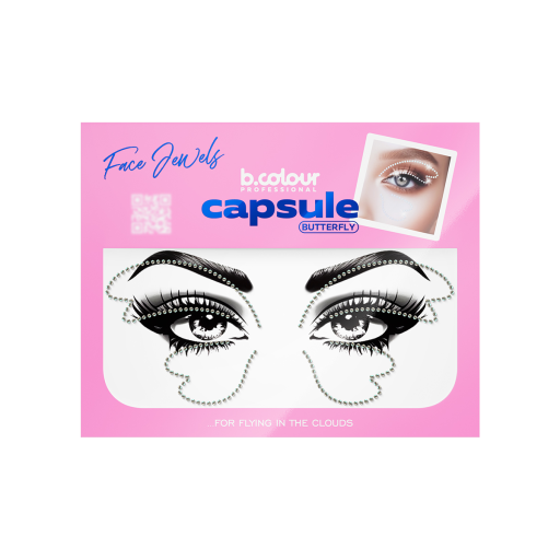 RHINESTONE STICKER BUTTERFLY, FACE JEWELS