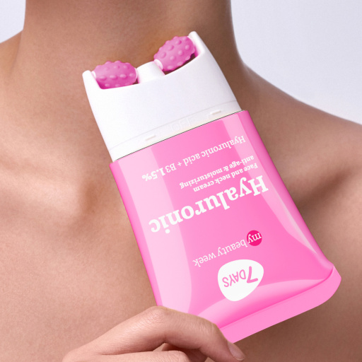 Face cream 3D massager, anti-age and moisturizing, Hyaluronic 40 ML