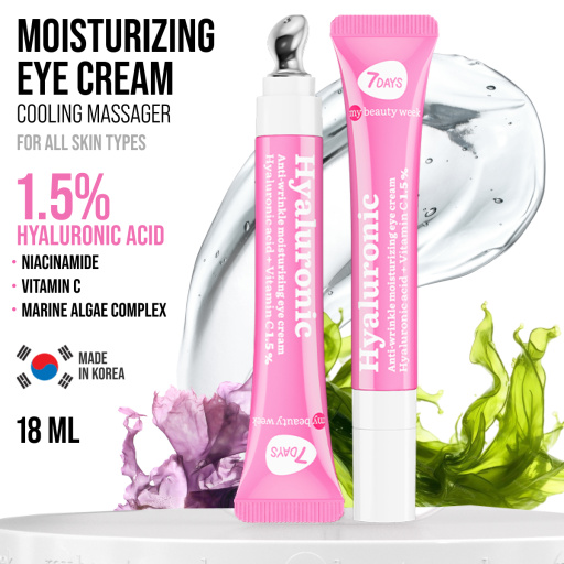 Eye cream cryo massager, anti-wrinkle and moisturizing
