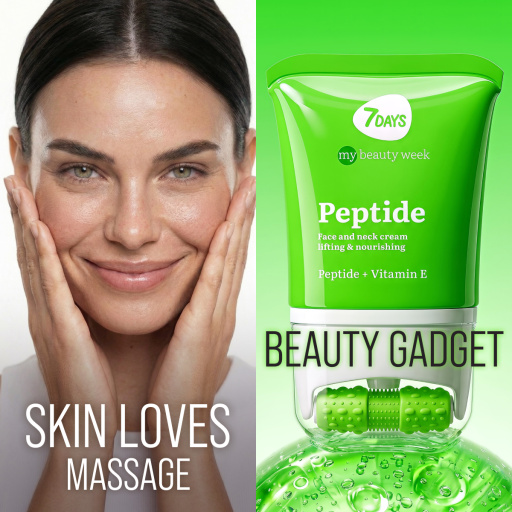 Face cream 3D massager, lifting and nourishing, Peptide 80 ML