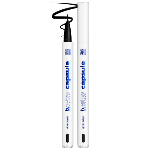 Waterproof eyeliner / 01 Be black, B.COLOUR PROFESSIONAL CAPSULE, 0,5 g