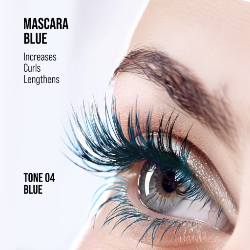 Metallic mascara 04 / BLUE