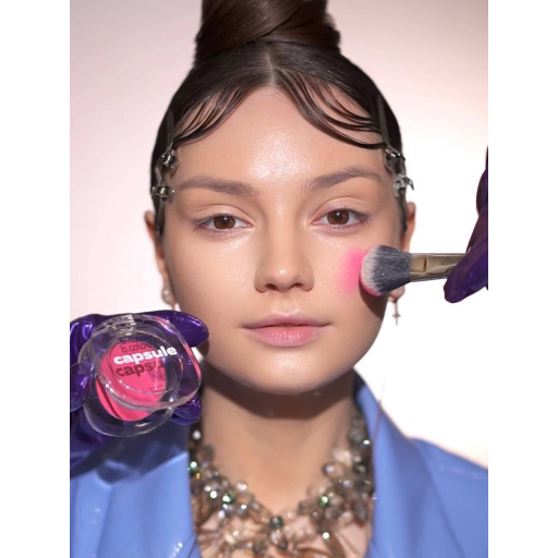 Mousse face blush / 03 Pink galaxy, B.COLOUR PROFESSIONAL CAPSULE, 3 g