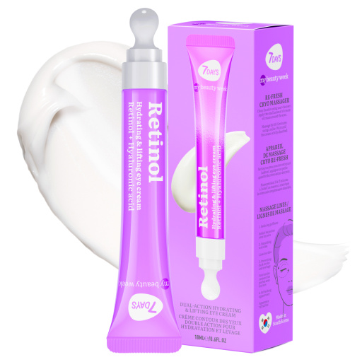 Eye cream cryo massager, anti-age and lifting, Retinol 18 ML