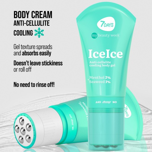 Anti-cellulite cooling body gel ICEICE COOL