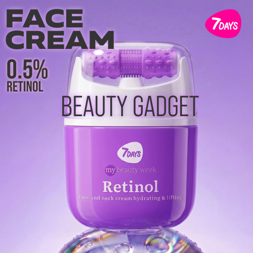 Face cream 3D massager, anti-age and lifting, Retinol & Hyaluronic Acid 40 ML